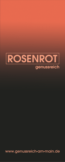 Etikett Rosenrot