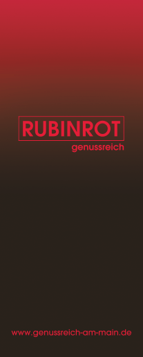 Etikett Rubinrot
