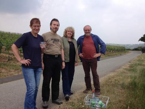 v.l.: Christine Rothe, Roman Kubli, Renate Kubli, Manfred Rothe