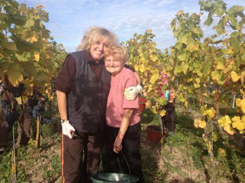 Renate Kubli mit Irmgard